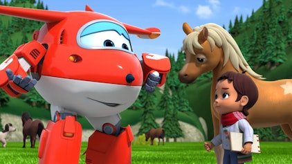 Super Wings Auf den Spuren der Wildpferde