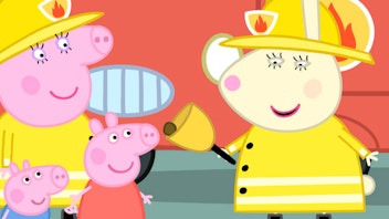 Peppa Pig Das Feuerwehrauto