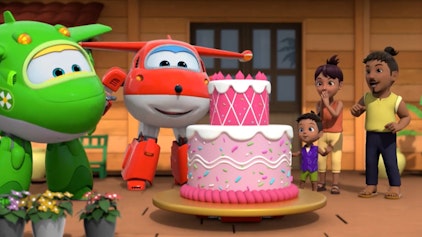 Super Wings Thailands tollste Torte