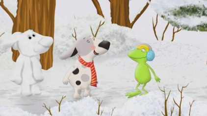 Gustavs Welt Alles, was im Winter grün ist