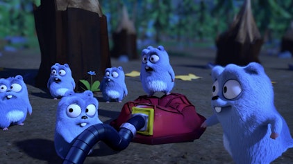 Grizzy & die Lemminge Camping in der Wildnis