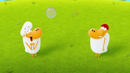 Karate Schaf Die Blase platzt