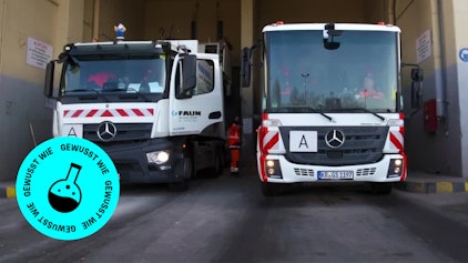 GEOLINO TV - Kurze Clips 11: Wie viel Technik steckt im Müllwagen?