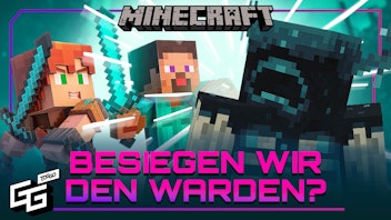 Minecraft Schaffen wir es den Warden zu besiegen? | Minecraft Folge 9