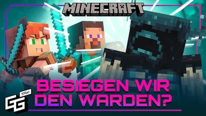 Minecraft Schaffen wir es den Warden zu besiegen? | Minecraft Folge 9