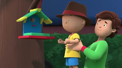 Caillou Caillou, der Vogelflüsterer
