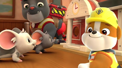 Rubble & Crew Die Crew baut ein Quietschi-Haus