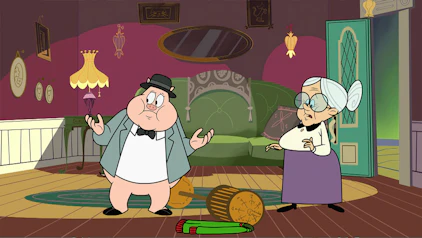 Die neue Looney Tunes Show Der Fall des entführten Vogels / Opa Nummer 1