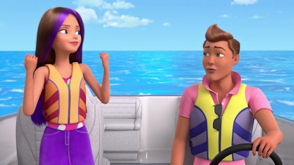 Barbie - Ein verborgener Zauber Echse im Abflug