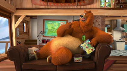 Grizzy & die Lemminge Super-Waschbär