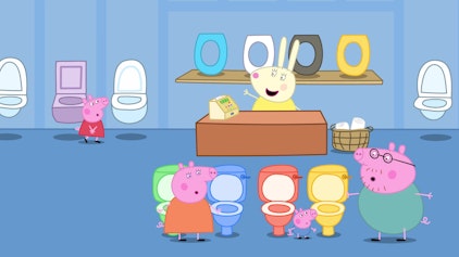 Peppa Pig - Kurze Clips Die Toiletten-Suche