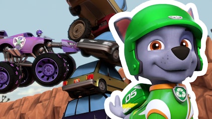 PAW Patrol - Helfer auf vier Pfoten Boomers Fahrzeug-Turm