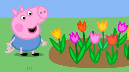 Peppa Pig Butterblumen, Gänseblümchen und Löwenzahn