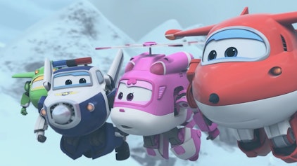 Super Wings Die Rettung der Welt-Flugbasis