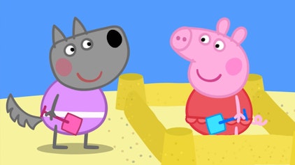 Peppa Pig Die Sandburg
