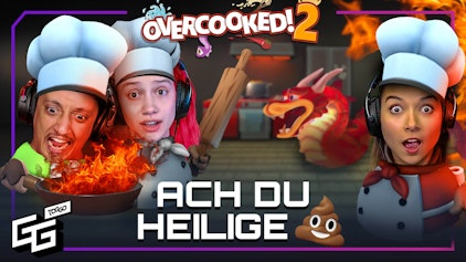 Komplett eskaliert Küche brennt? Wie soll man denn da kochen?! | Overcooked 2