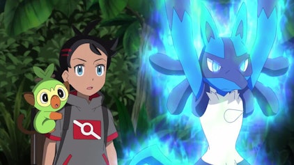 Pokémon Meister-Reisen: Die Serie / 24 Ein Abenteuer mit Mega-Ausmaßen!