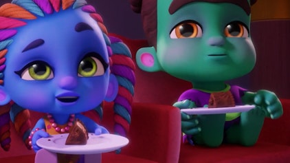 Die Supermonster Übung macht den Meister