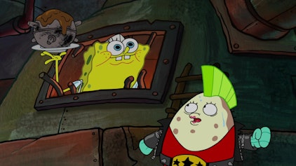 SpongeBob Schwammkopf Salziger Schwamm