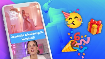 Hypezeit Shorts So feiert JulesBoringLife Geburtstag