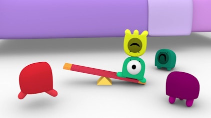 Pocoyo Songs Zehn im Bett