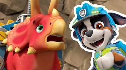 PAW Patrol - Helfer auf vier Pfoten Wilder Ritt auf dem Dino