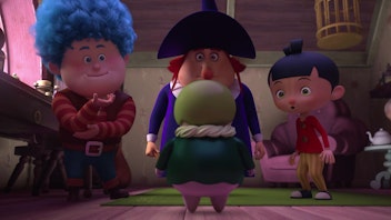 Pinocchio im Zauberdorf Sahnehäubchen