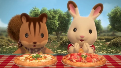 Sylvanian Families Willkommen beim Pizza-Backunterricht