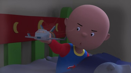 Caillou Zeit zum Aufladen