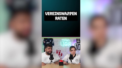 TOGGO Liga Shorts Vereinswappen raten