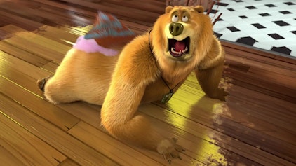 Grizzy & die Lemminge Bärige Zielscheibe