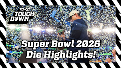 TOGGO Touchdown Super Bowl 2026 - Die Highlights