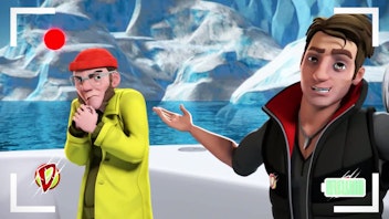 Die Nektons - Abenteurer der Tiefe Fontaines Einhorn