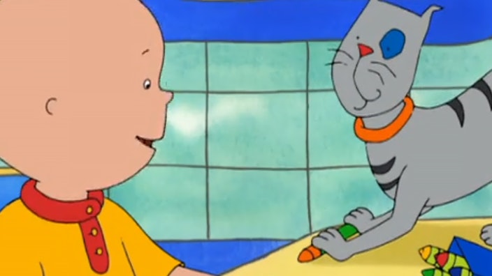 Caillou Caillous Lieblingsteller / Spaß im Regen / Die alte Spielzeugeisenbahn / Ein Haus für Gilbert / Ich