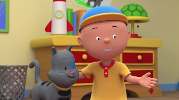 Caillou Leo zieht um, Teil 1
