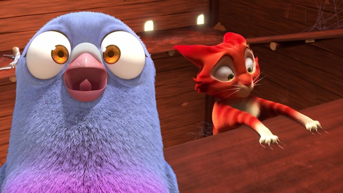 Idefix und die Unbeugsamen Das gefiederte Kätzchen