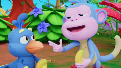 Dora Lorito, der kleine Papagei