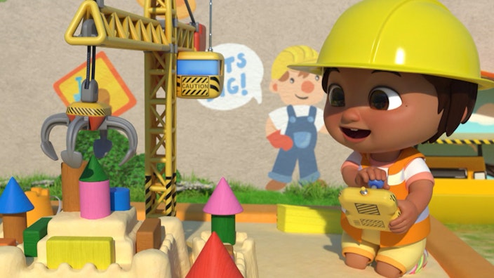 CoComelon Lied von den Baumaschinen