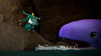 Super Wings Ein uralter Wal