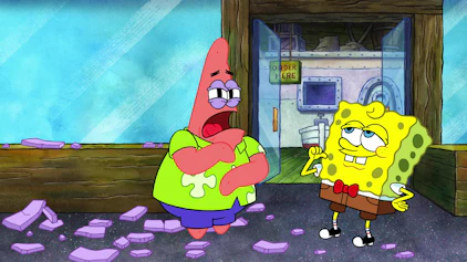 Die Patrick Star Show Der Zeitschleifen-Kuchen