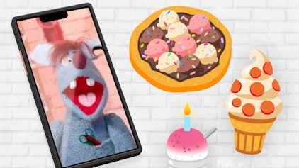 Woozle Shorts Eissorten