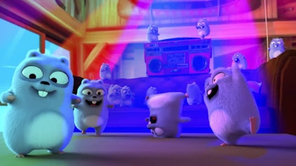 Grizzy & die Lemminge Super-Voltaik-Hütte