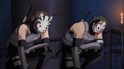 Naruto Shippuden Sharingan im Visier