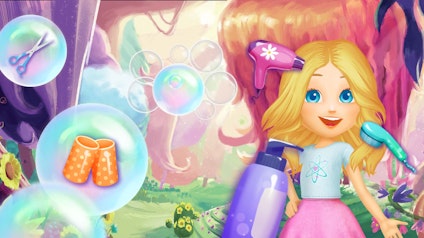Barbie - Dreamtopia Haarsalon Kreativ-Spiel