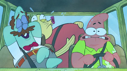 Die Patrick Star Show Fahren will erlernt sein