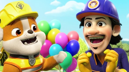 Rubble & Crew Die Crew baut ein Fahrradgeschäft