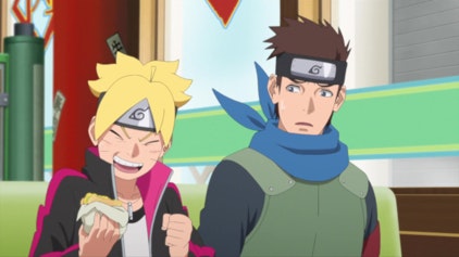 Boruto: Naruto Next Generations Konohamaru und Remon