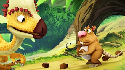 Gigantosaurus Mazus Wissensbuch