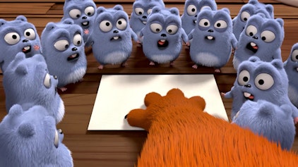 Grizzy & die Lemminge Foto-Spaß!