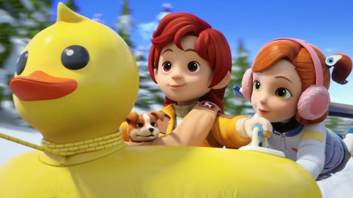 Super Wings Mission mit vertauschten Rollen